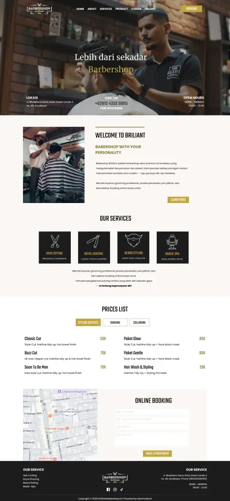 babershop brilliant